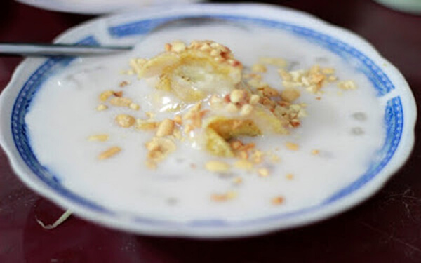 Chè chuối nướng- món ăn vặt ngon rẻ tại Đà Nẵng